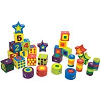 Los mejores  - Melissa &amp- Doug- Lacing Beads enlazar Figuras y Formas (Melissa&amp-Doug 13775)
